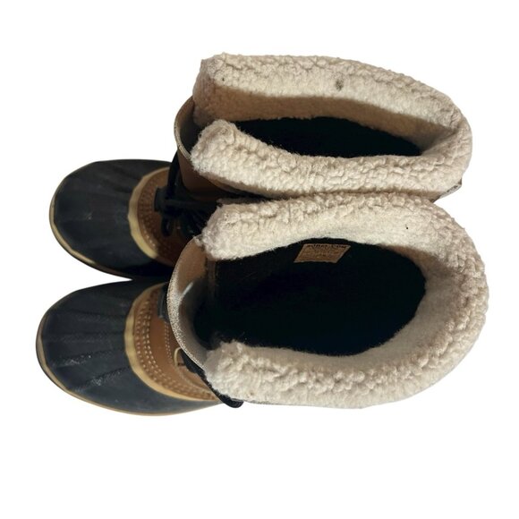 Sorel Women's Brown Winter Lace Up Boots Size 5 US Waterproof Snow Yoot Pac - Picture 12 of 14